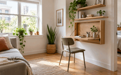 Best Folding Desks for Small Spaces: No-Assembly and Rolling Options