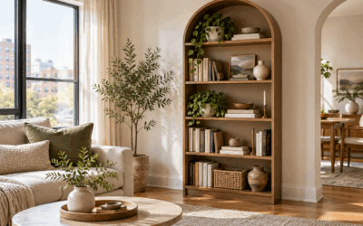 Arched Bookshelf: Load Limits, Height and Anchoring