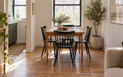 Best Black Chairs with Wood Table for Small Spaces