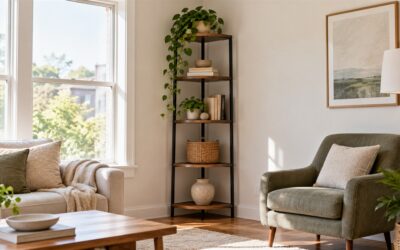 Best Corner Storage Shelf for Small Spaces