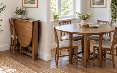 Best Gateleg Dining Table for Small Spaces (7 Picks)