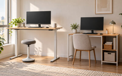 ErGear vs Huuger Home Office Desks for Small Rooms