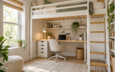 Loft Bed With Desk: Ceiling and Clearance Check