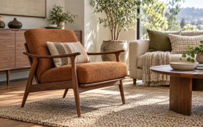 Mid Century Modern Chairs: Seat, Arms and Frame