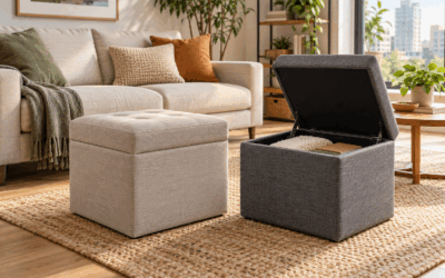 Storage Ottomans for Small Rooms: 7 Options Compared