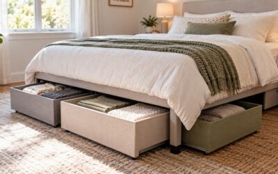Queen Bed Under Storage: 5 Space-Saving Picks That Fit