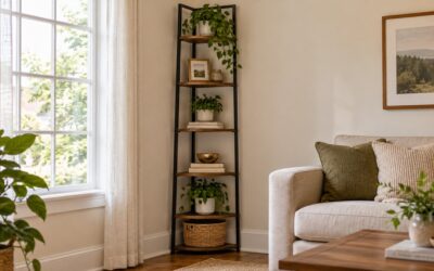 Best Tall Corner Shelf for Small Rooms and Corners