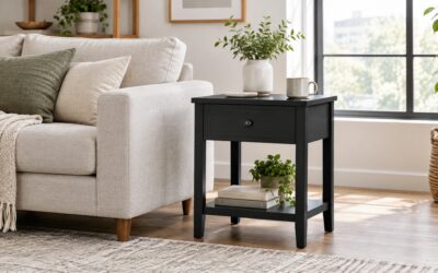 EazeHome 18-Inch Black End Table Review