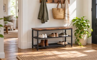 HOOBRO 29.5-Inch Shoe Bench Review